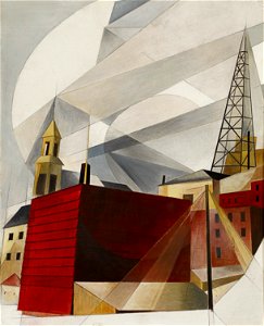 Charles Demuth - Lancaster - RCA1944-12 - Albright–Knox Art Gallery