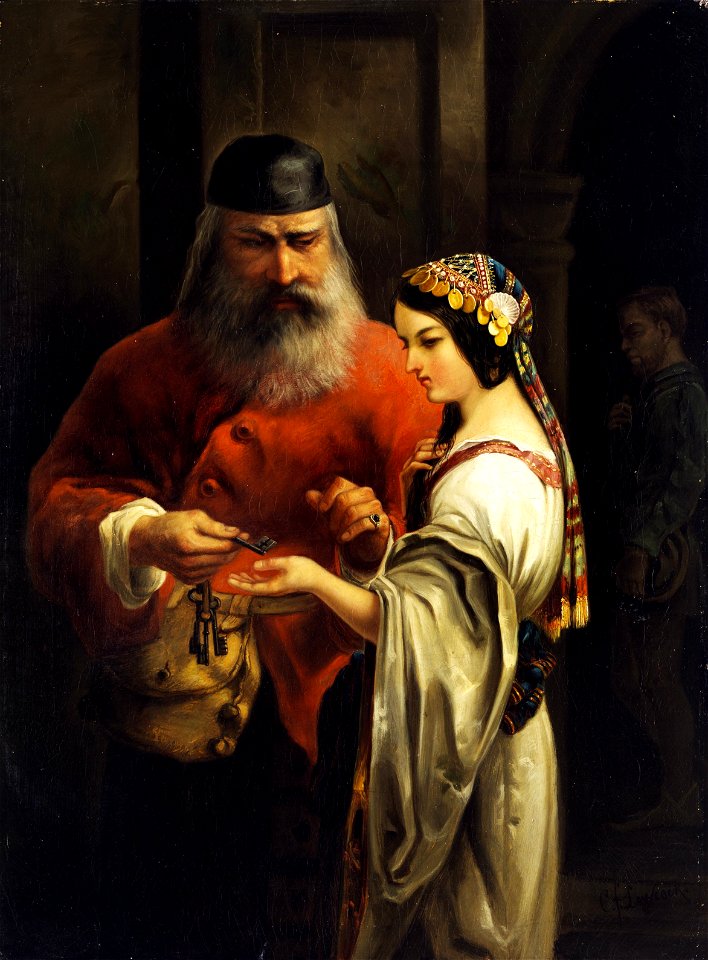 Charles Frederick Lowcock Die Schlüsselübergabe