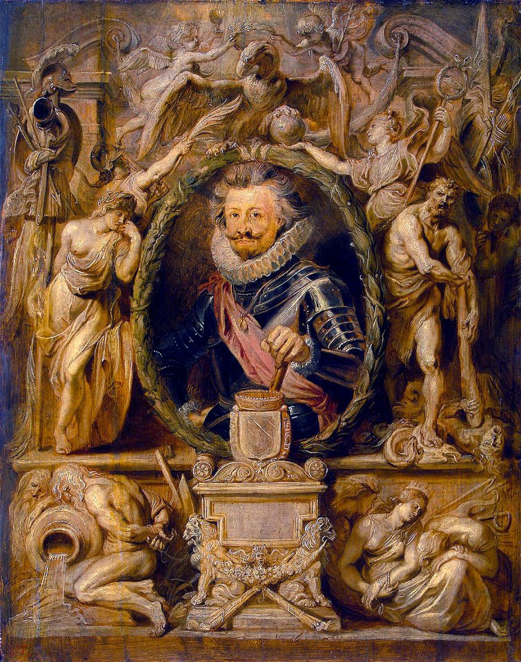 Charles Bonaventura de Longueval, Count de Bucquoi, by Pieter Paul Rubens