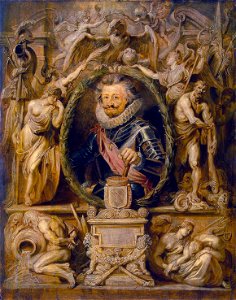 Charles Bonaventura de Longueval, Count de Bucquoi, by Pieter Paul Rubens