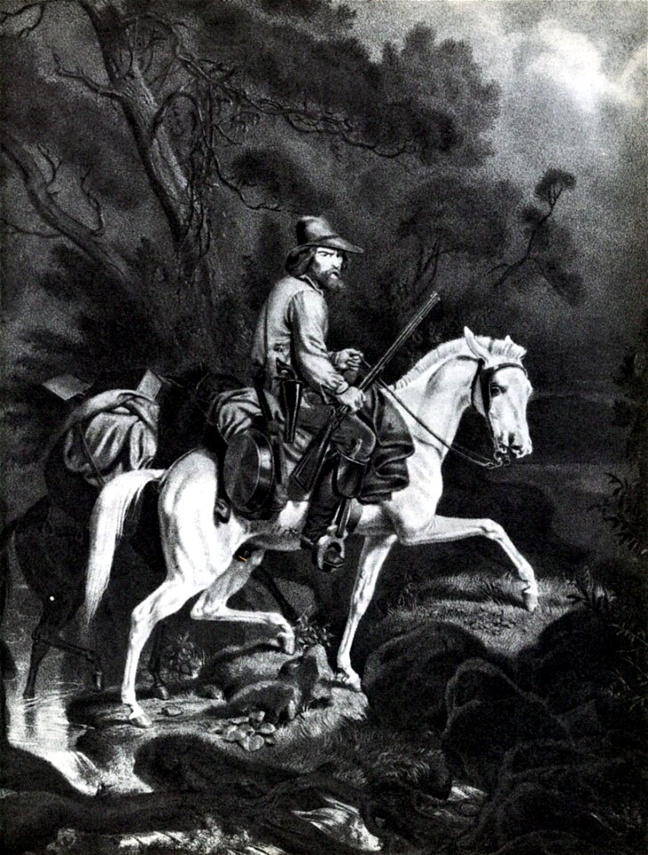 Charles Christian Nahl 1852, Der einsame Miner
