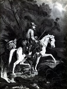 Charles Christian Nahl 1852, Der einsame Miner