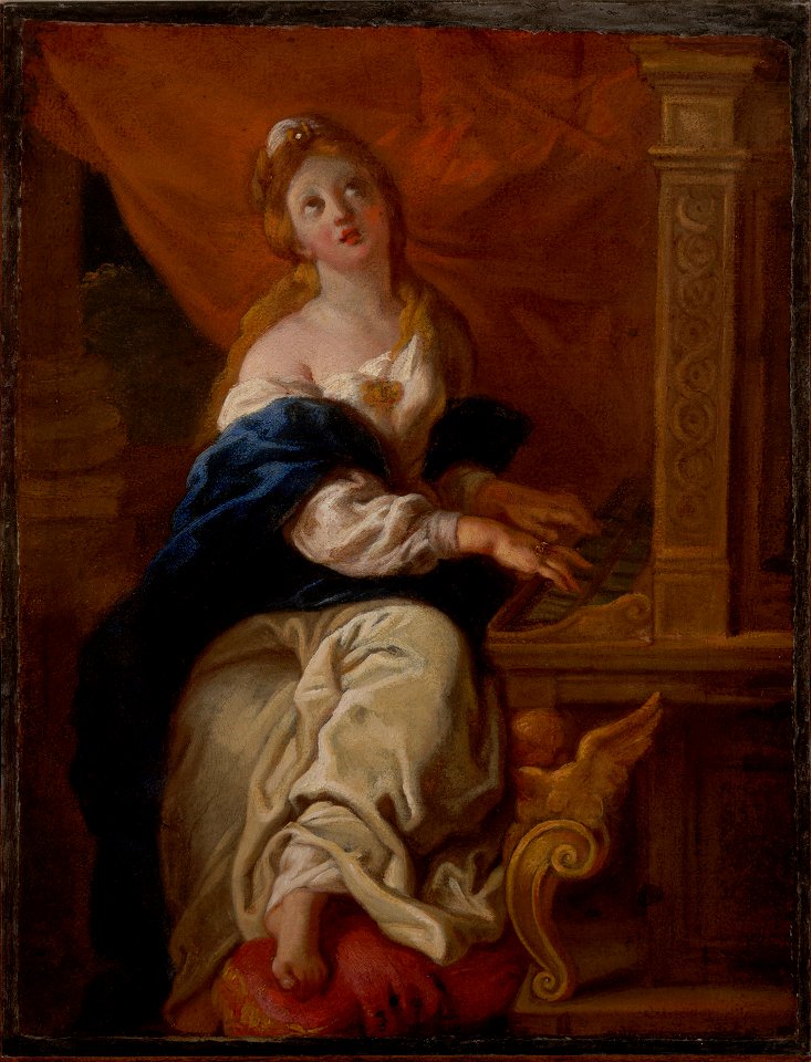 Charles de La Fosse - Saint Cecilia - 2005.105.1 - Yale University Art Gallery
