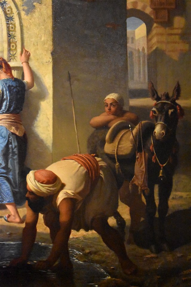 Charles Gaugiran Nanteuil - Femmes juives à la fontaine 02