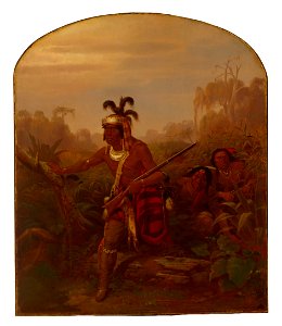 Charles Ferdinand Wimar - Chief Billy Bowlegs - 9-1938 - Saint Louis Art Museum