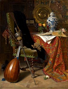 Charles Gifford Dyer - Seventeenth-Century Interior - 1902.227 - Art Institute of Chicago