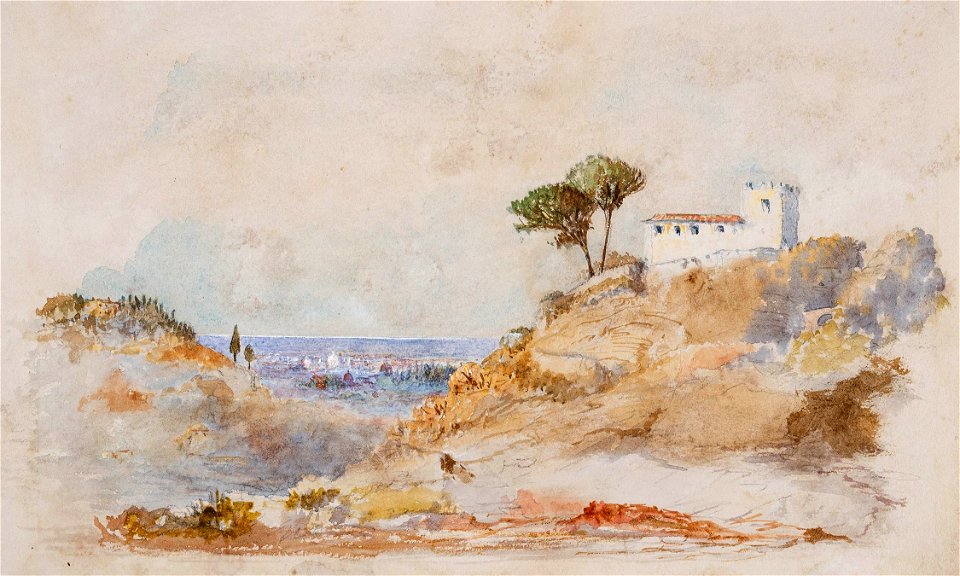 Charles Eastlake-98102 - Landscape near Florence - circa 1830