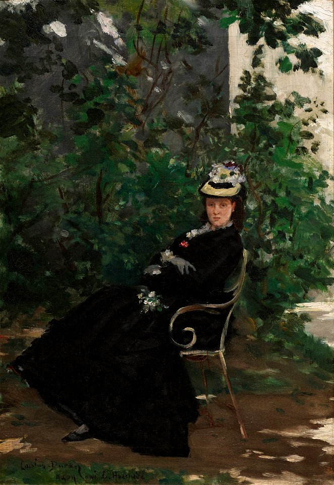 Charles Carolus-Duran - Portrait of Madame Alice Hoschede - 2012.281 - Museum of Fine Arts