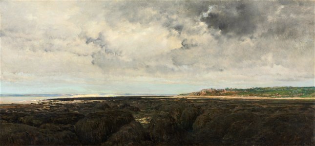 Charles François Daubigny - Villerville Seen from Le Ratier - 1951.323 - Cleveland Museum of Art