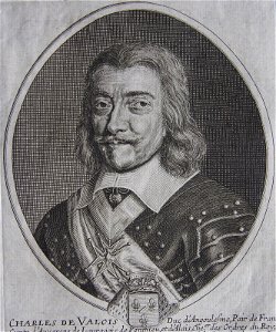 Charles de Valois, duc d'Angoulême - gravure de 1652