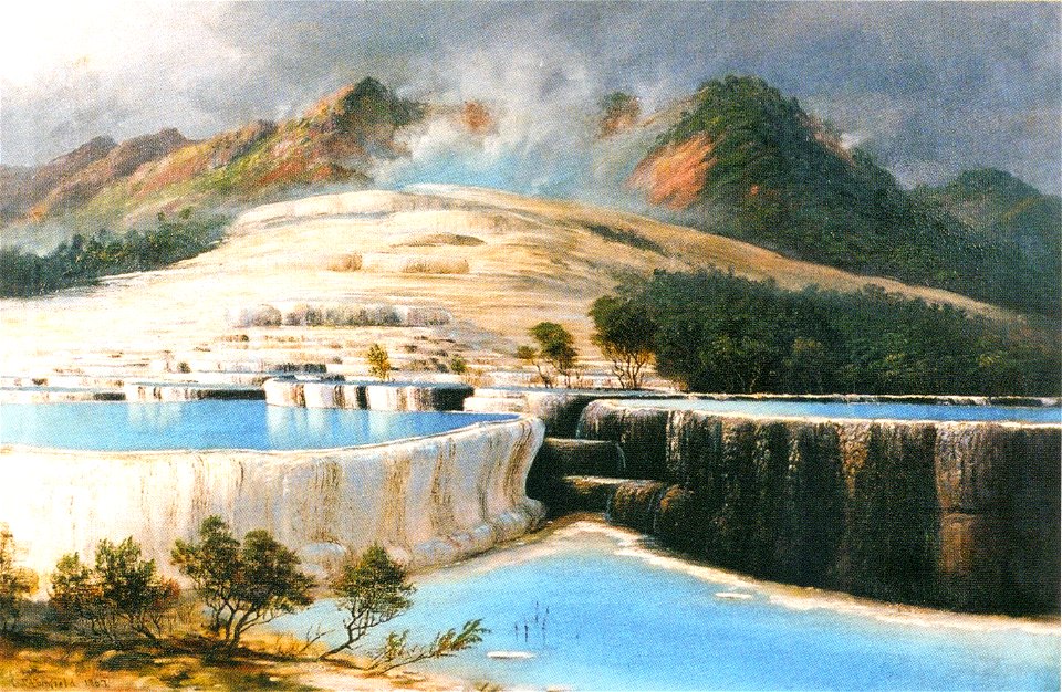 Charles Blomfield - The White Terraces, 1907