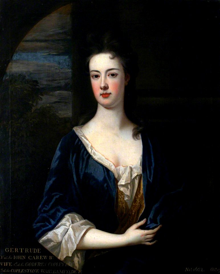 Charles d' Agar (1669-1723) - Gertrude Carew (1682–1736), Lady Copley, Later Lady Bampfylde - 353021 - National Trust