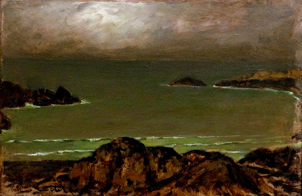 Charles Cottet Brume à Belle-île 1904