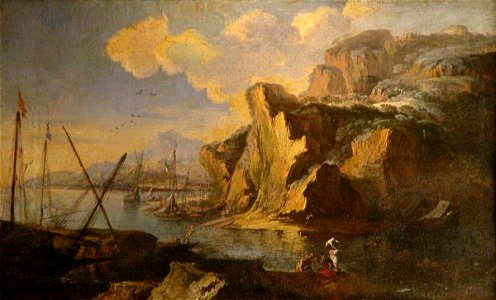 Charles François Lacroix (c.1700-1782) - Storm – Midday (after Claude-Joseph Vernet) - 138297.3 - National Trust