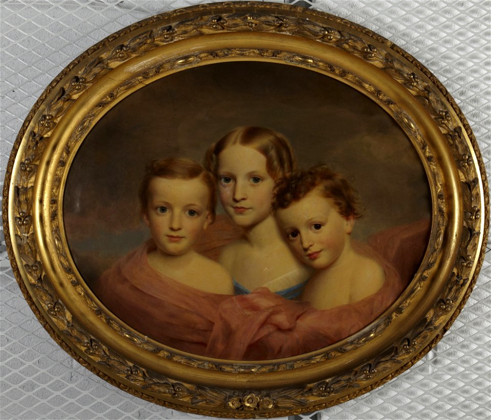 Charles Cromwell Ingham - Mary Louise, Clifford, and Frederick Trask - y1981-28 - Princeton University Art Museum