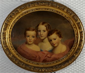 Charles Cromwell Ingham - Mary Louise, Clifford, and Frederick Trask - y1981-28 - Princeton University Art Museum