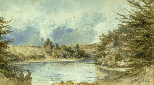 Charles Decimus Barraud - The Waiau - Sarjeant Gallery