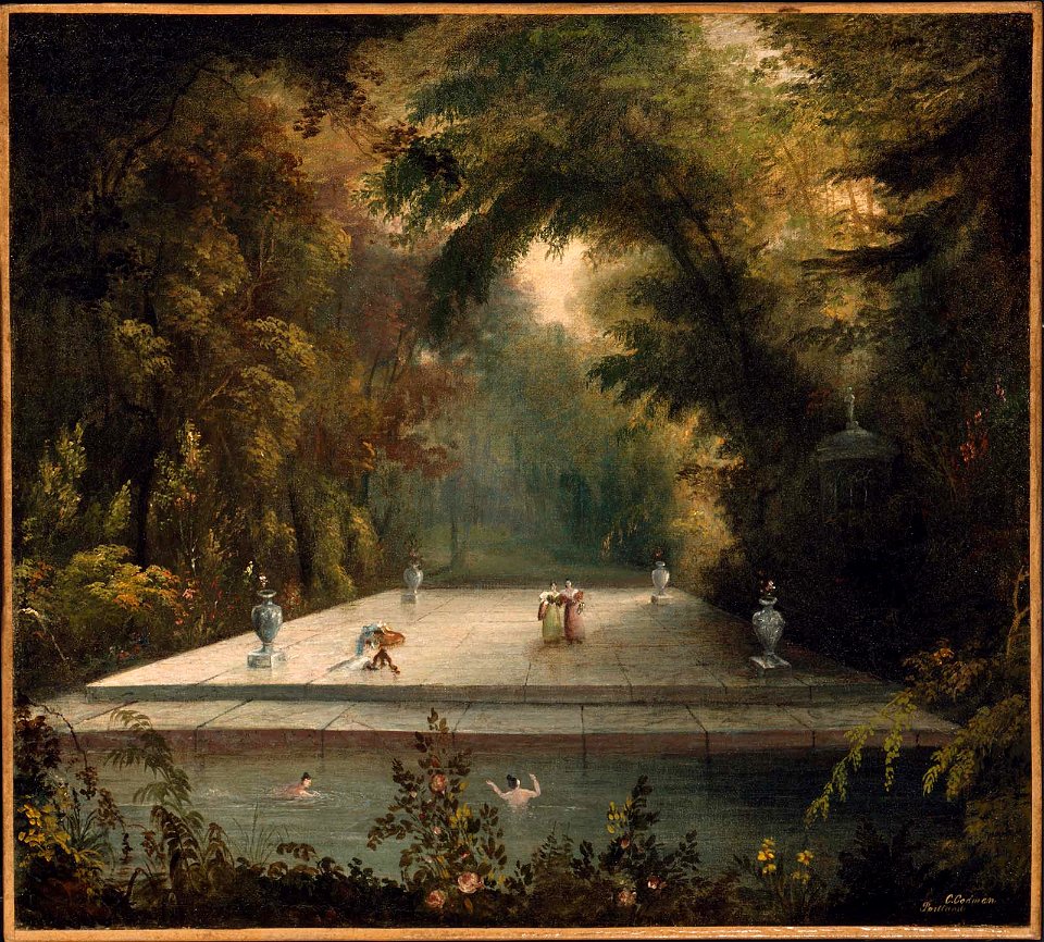 Charles Codman - The Bathing Pool - 47.1262 - Museum of Fine Arts