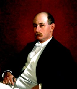 Charles Francis Adams jr by Frank Millet