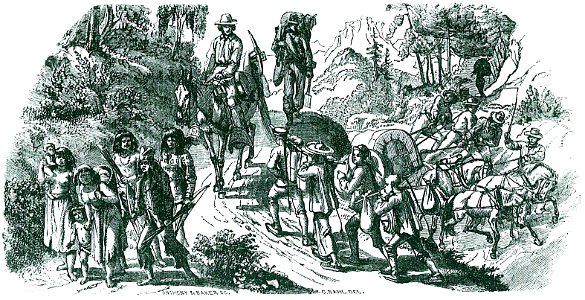 Charles Christian Nahl, Auf dem Weg zu den Minen