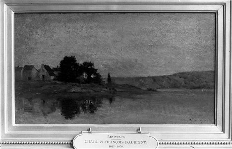 Charles François Daubigny - Farm by a River - 04.1615 - Museum of Fine Arts