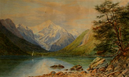 Charles Decimus Barraud - Pembroke Peak - Sarjeant Gallery