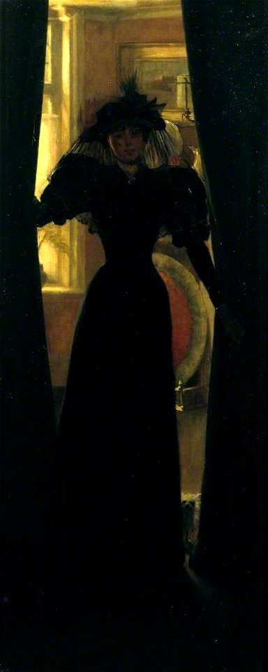 Charles Henry Malcolm Kerr (1858-1907) - The Visitor - N04848 - National Gallery