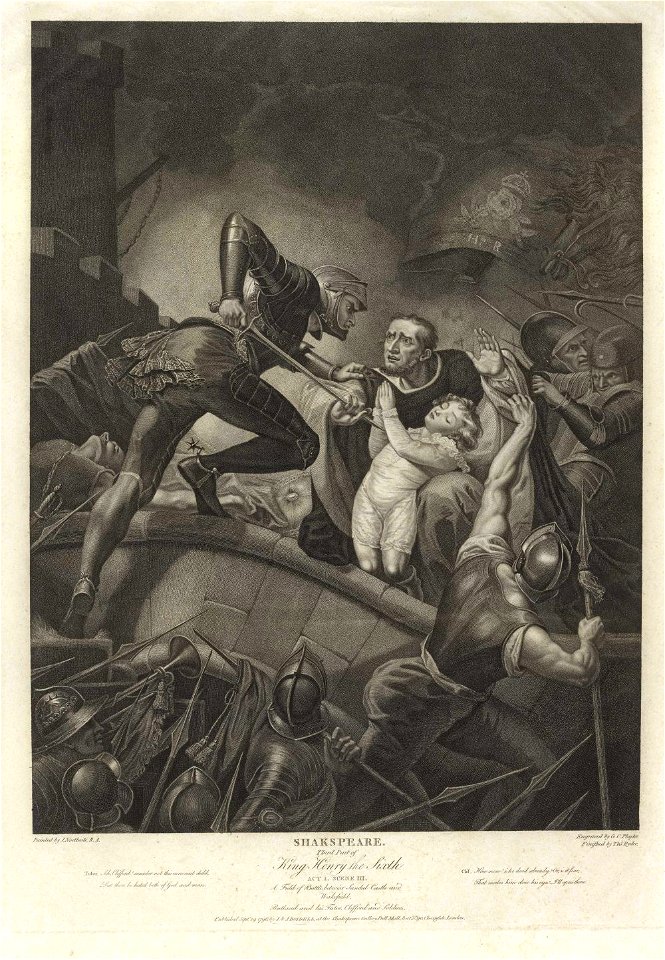 Charles Gauthier Playter - Third part of King Henry the Sixth, act I, scene III