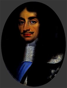 Charles II (reigned 1660-1685) by Franciszek Smiadecki. Free illustration for personal and commercial use.