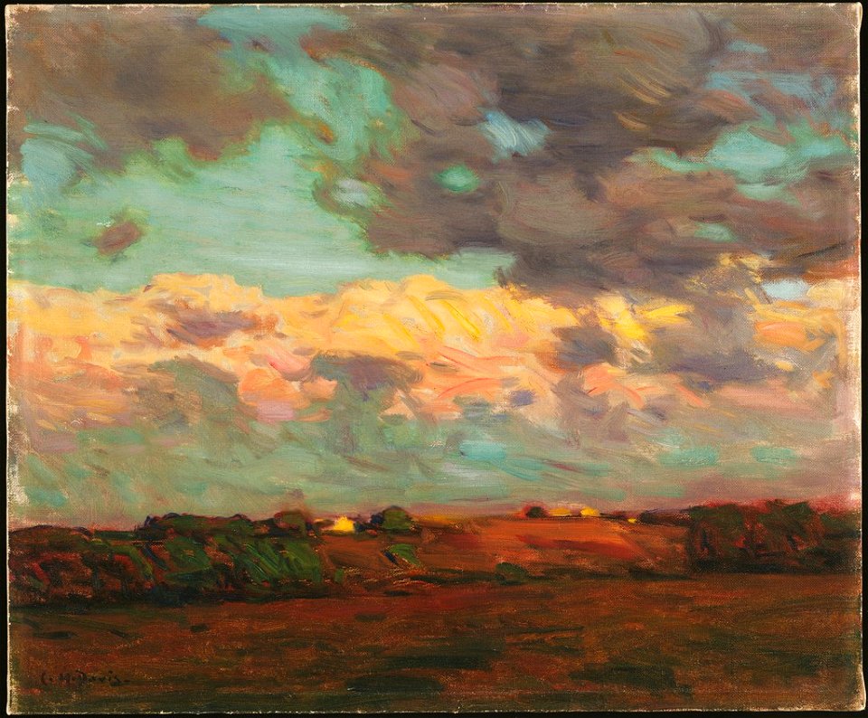 Charles Harold Davis - Clouds after Storm - 1927.213 - Fogg Museum