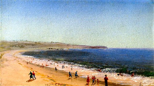 Charles De Wolf Brownell - Easton's Beach, Newport, Rhode Island