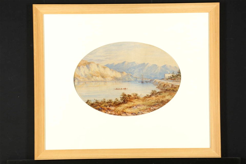 Charles Decimus Barraud - Wanganui in the Early Days - Sarjeant Gallery