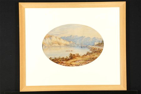 Charles Decimus Barraud - Wanganui in the Early Days - Sarjeant Gallery