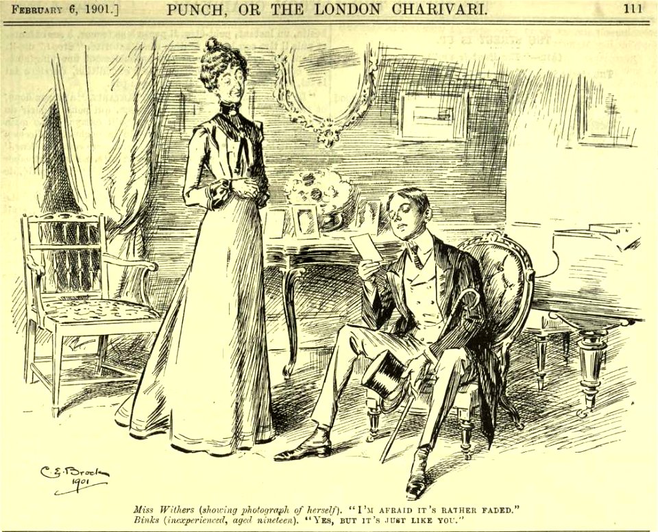 Charles E Brock - Punch 06 February 1901