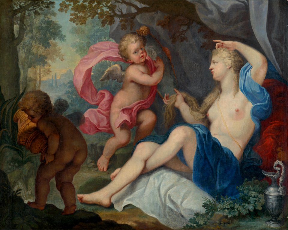 Charles Dufresnoy - Venus' Toilet - O 3418 - Slovak National Gallery