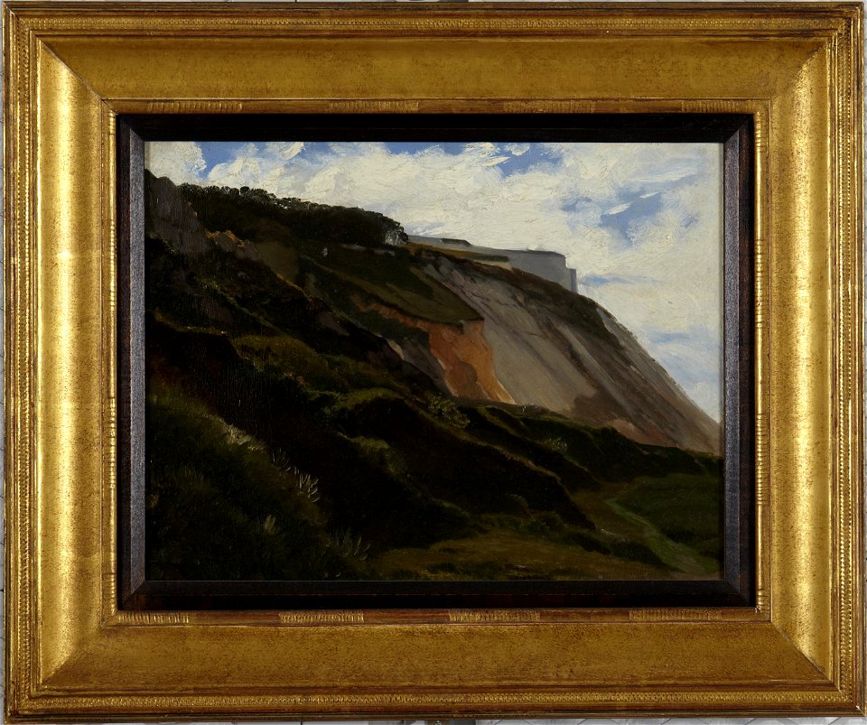 Charles François Eustache - Cliffs by the Sea - y1994-78 - Princeton University Art Museum