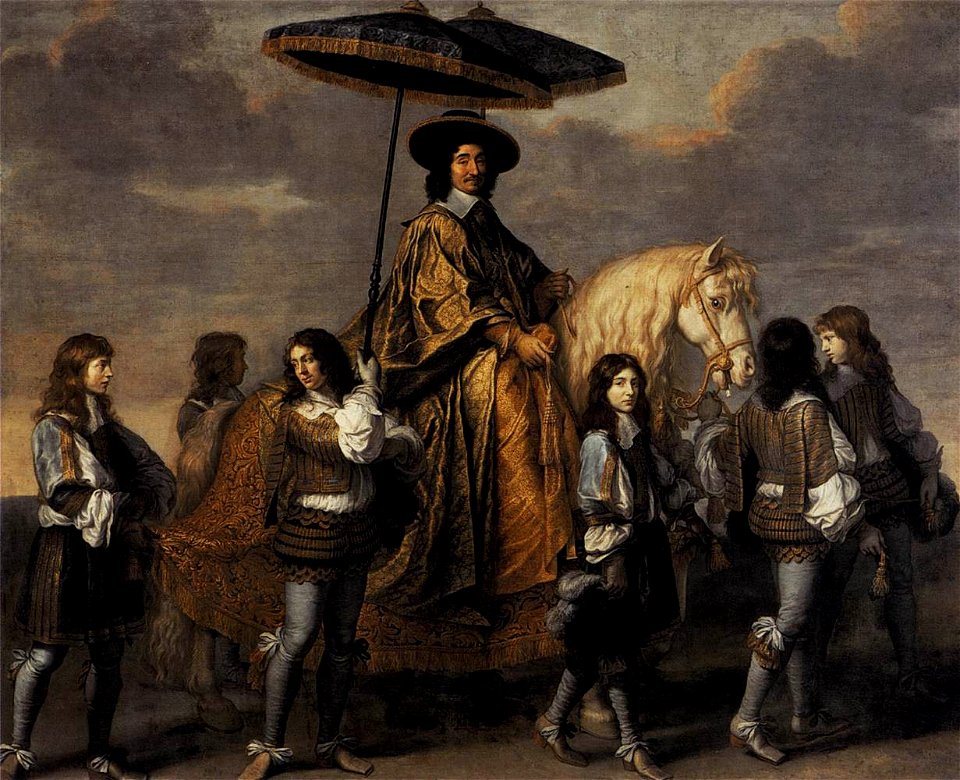Charles Le Brun - Chancellor Séguier at the Entry of Louis XIV into Paris - WGA12547