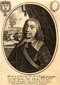 Charles de Valois par Balthazar Moncornet - gravure