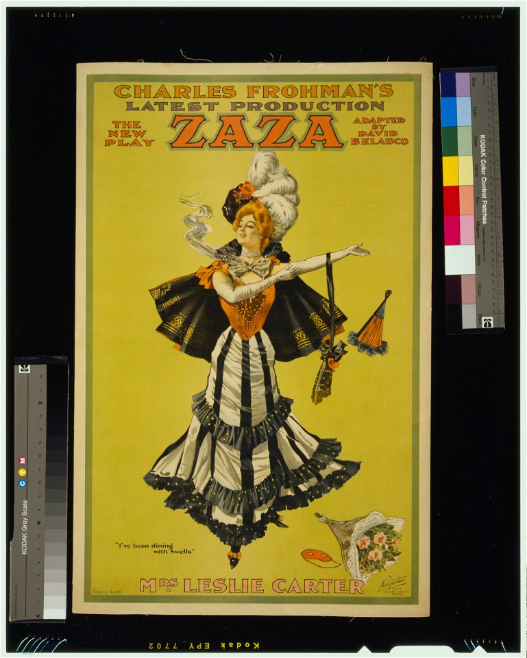 Charles Frohman's latest production, the new play Zaza adapted by David Belasco. LCCN2014635980