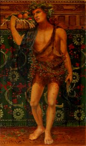 Charles Eamer Kempe (1837-1907) - Oak Canopy Settle, Four Seasons, Autumn - 1288303.4 - National Trust