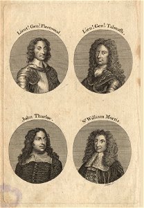 Charles Fleetwood; Thomas Tollemache (Talmash); John Thurloe; Sir William Morice by John June