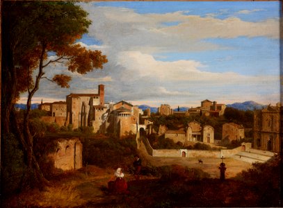 Charles Lock Eastlake - The Celian Hill from the Palatine - 56.099 - Rhode Island School of Design Museum