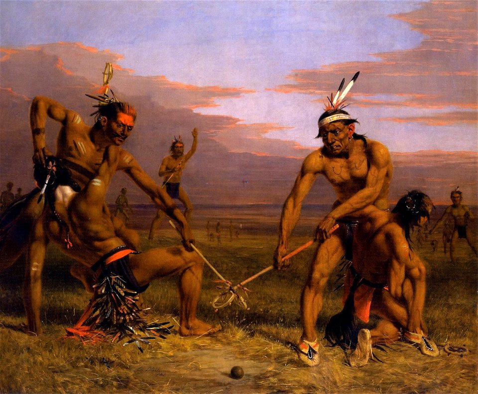 Charles Deas - Sioux playing ball
