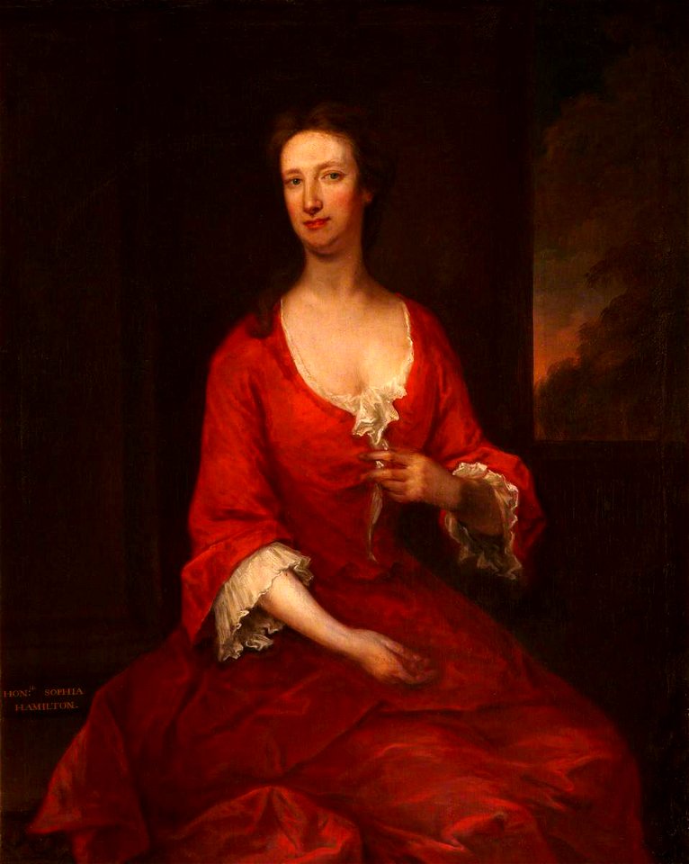 Charles Jervas (c.1675-1739) (style of) - The Honourable Sophia Mordaunt, the Honourable Mrs James Hamilton II of Bangor - 836196 - National Trust