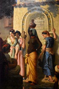 Charles Gaugiran Nanteuil - Femmes juives à la fontaine 03