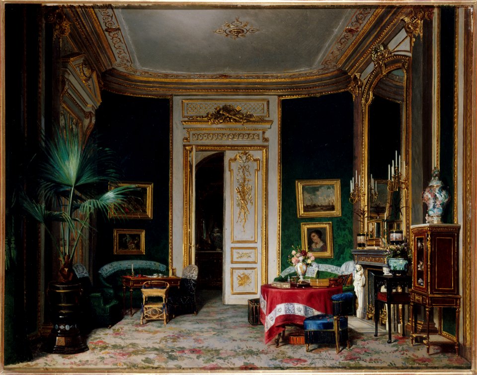 Charles Giraud - Salon de l'hôtel Wendel, rue de Clichy - P2547 - Musée Carnavalet