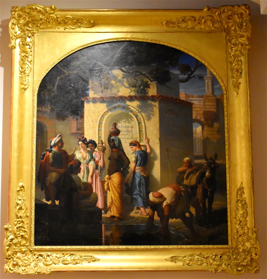 Charles Gaugiran Nanteuil - Femmes juives à la fontaine 05