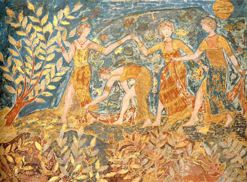 Charles James Prendergast - Dancers - 1971.23 - Museum of Fine Arts