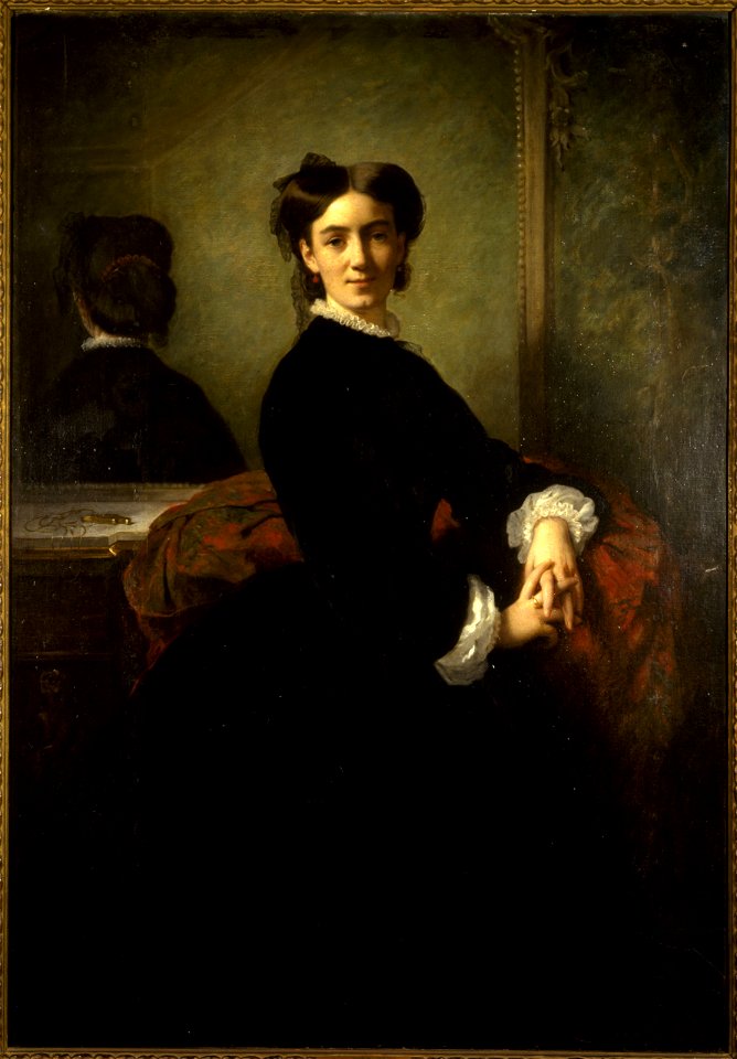 Charles Joshua Chaplin - Portrait de Madame Charles Chaplin - PPP487 - Musée des Beaux-Arts de la ville de Paris