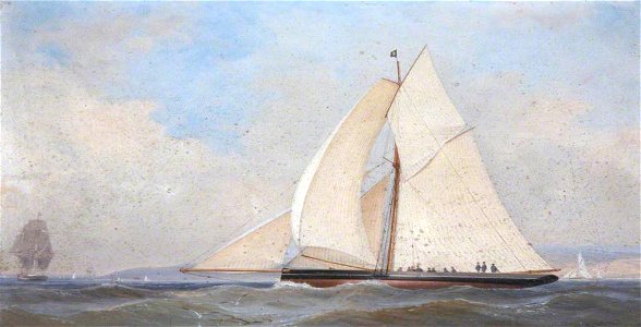 Charles Gregory (1847-1920) - The Yacht 'Rosebud' - 987410 - National Trust